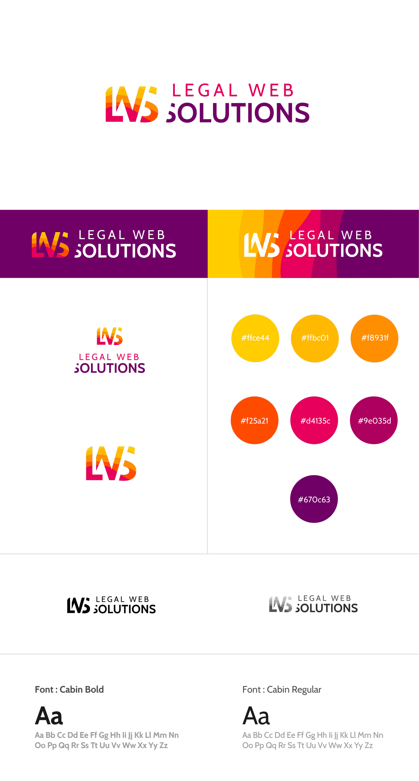 Legal Web Solutions Graphic Charter